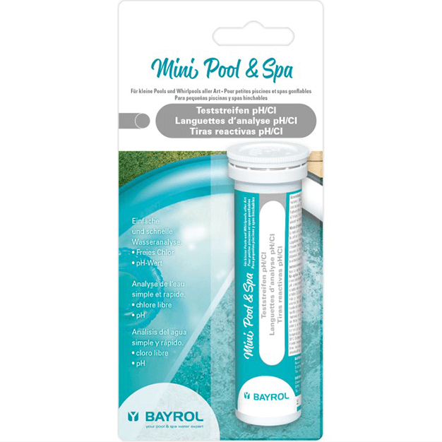 Teststreifen pH/Chlor für Mini-Pools